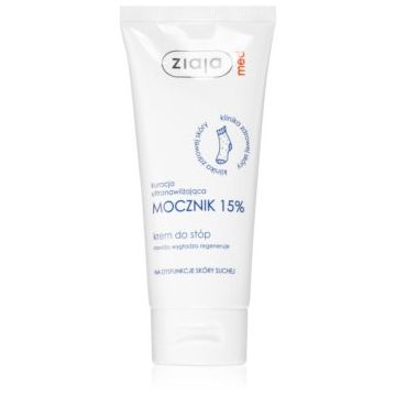 Ziaja Med Ultra-Moisturizing with Urea crema regeneratoare pentru  picioare, cu efect de hidratare pe pielea fierbinte