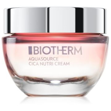 Biotherm Aquasource Cica Nutri Cream produs hrănitor pentru ten uscat sensibil si foarte uscat