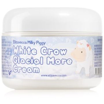 Elizavecca Milky Piggy White Crow Glacial More Cream crema hidratanta cu efect iluminator