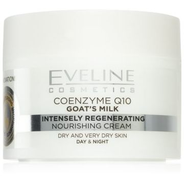 Eveline Cosmetics Coenzym Q10 & Goat's Milk crema de fata hidratanta cu lapte de capra