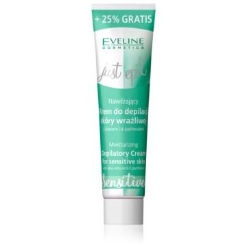 Eveline Cosmetics Just Epil cremă depilatoare cu efect hidratant pentru piele sensibila