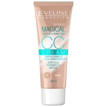 Eveline Cosmetics Magical Colour Correction crema CC SPF 15