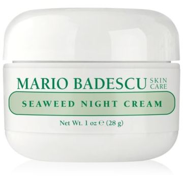 Mario Badescu Seaweed Night Cream crema de noapte hidratanta cu minerale