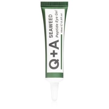Q+A Seaweed Peptide gel iluminator pentru ochi cu peptide