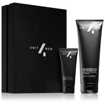 Unit4Men Revitalizing set Citrus & Musk set cadou pe fata , corp si par pentru bărbați