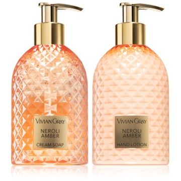 Vivian Gray Gemstone Neroli & Amber set cadou de maini