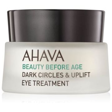 AHAVA Beauty Before Age cremă de lux pentru ochi și pleoape împotriva ridurilor și a cearcănelor întunecate