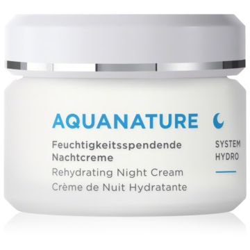 ANNEMARIE BÖRLIND AQUANATURE crema hidratanta de noapte