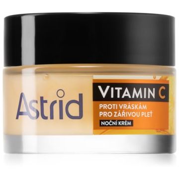 Astrid Vitamin C crema de noapte cu efect de intinerire pentru o piele radianta