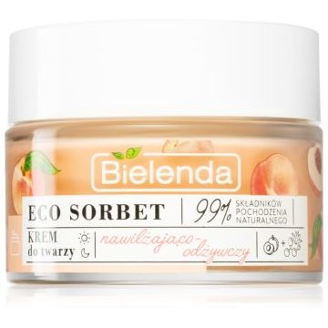 Bielenda Eco Sorbet Peach crema hidratanta si hranitoare