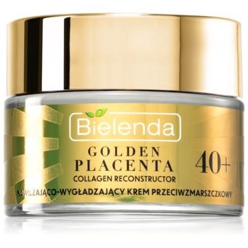 Bielenda Golden Placenta Collagen Reconstructor crema pentru piele cu efect hidratant si matifiant 40+