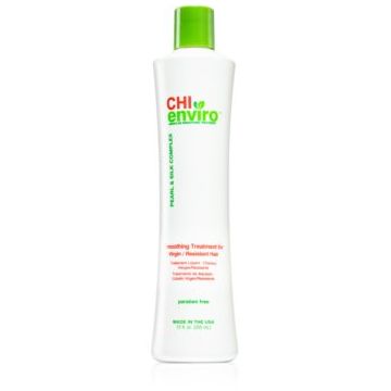 CHI Enviro Smoothing Treatment tratament pentru îngrijirea părului fără clătire pentru par cu efect de netezire