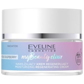 Eveline Cosmetics My Beauty Elixir Hydra Raspberry crema regeneratoare si hidratanta