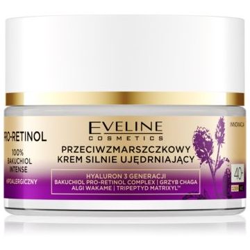 Eveline Cosmetics Pro-Retinol 100% Bakuchiol Intense Crema regeneratoare cu efect de netezire 40+