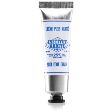 Institut Karité Paris Milk Cream Shea Foot Cream Crema hidratanta pentru picioare unt de shea