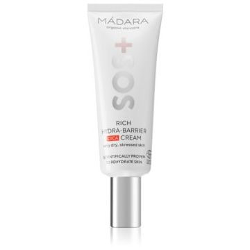 Mádara SOS+ Rich Hydra-Barrier CICA crema de fata hidratanta
