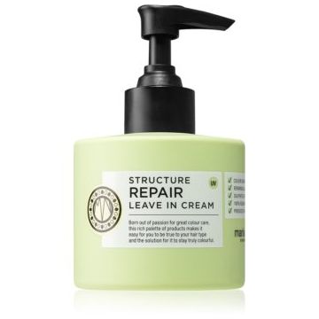 Maria Nila Structure Repair Leave In Cream Crema revitalizantă pentru lungimile și varfurile părului