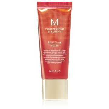 Missha M Perfect Cover crema BB cu protectie ridicata si filtru UV pachet mic
