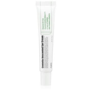 Purito Wonder Releaf Centella Eye Cream Unscented cremă ușoară pentru zona ochilor împotriva ridurilor și a cearcănelor întunecate