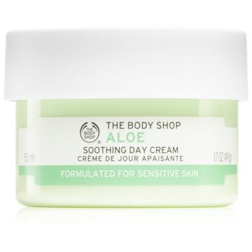 The Body Shop Aloe Soothing Day Cream crema de zi calmanta faciale The Body Shop Aloe Soothing Day Cream crema de zi calmanta faciale