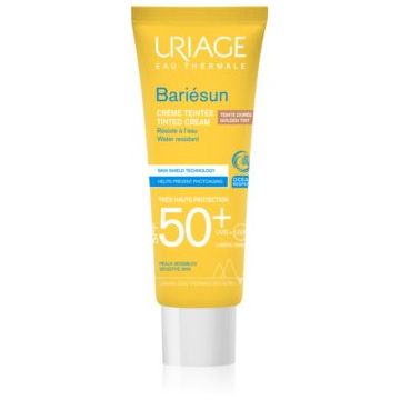 Uriage Bariésun Tinted Cream SPF 50+ crema de fata cu efect de protectie SPF 50+