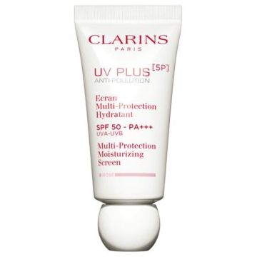 Clarins UV PLUS [5P] Anti-Pollution Rose fluid hidratant SPF 50