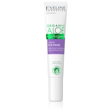 Eveline Cosmetics Organic Aloe+Collagen gel pentru ochi antirid