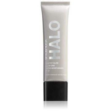 Smashbox Halo Healthy Glow All-in-One Tinted Moisturizer SPF 25 Mini cremă hidratantă nuanțatoare, cu efect de iluminare SPF 25