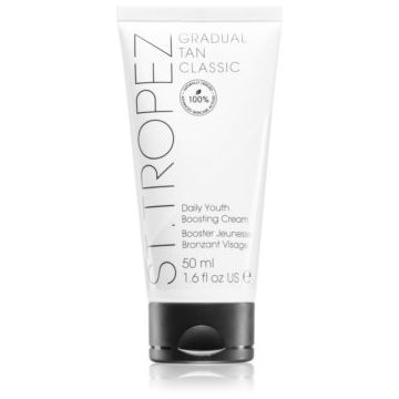 St.Tropez Gradual Tan Classic Daily Youth Boosting Cream loțiune autobronzantă hidratantă faciale
