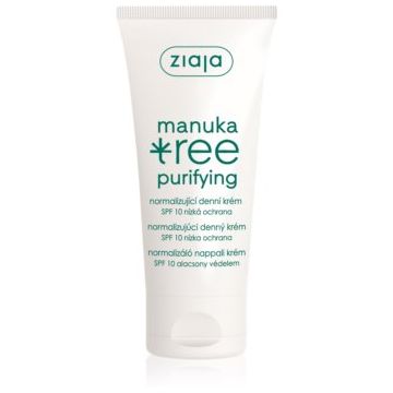 Ziaja Manuka Tree Purifying cremă normalizatoare de zi SPF 10