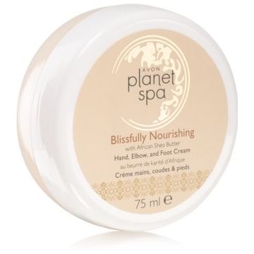 Avon Planet Spa Blissfully Nourishing cremă hrănitoare pentru mâini pentru picioare