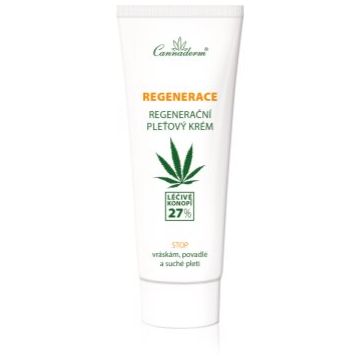 Cannaderm Regeneration Cream for dry and sensitive skin crema regeneratoare pentru piele uscata si sensibila