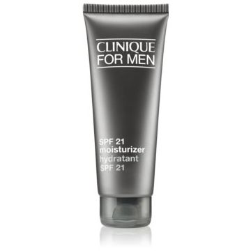 Clinique For Men™ Broad Spectrum SPF 21 Moisturizer hidratant si pentru protectie solara pentru toate tipurile de ten