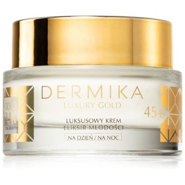 Dermika Luxury Gold crema pentru reintinerire 45+