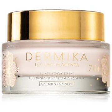 Dermika Luxury Placenta Cremă cu efect de netezire și fermitate 70+