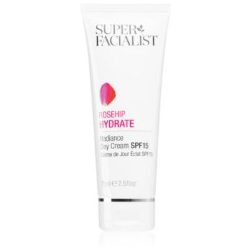 Super Facialist Rosehip Hydrate crema hidratanta de zi cu protectie solara SPF 15