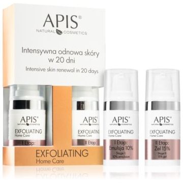 Apis Natural Cosmetics Exfoliation Home Care set pentru regenerare intensiva si fermitate
