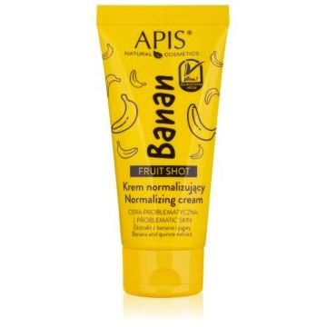 Apis Natural Cosmetics Fruit Shot Banana crema de zi si de noapte pentru pielea problematica Apis Natural Cosmetics Fruit Shot Banana crema de zi si de noapte pentru pielea problematica