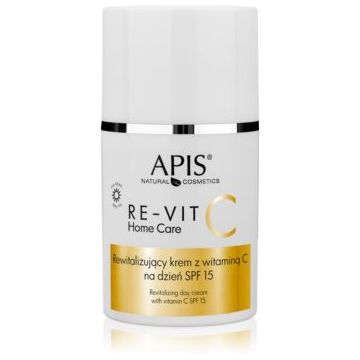 Apis Natural Cosmetics Re-Vit C Home Care crema hidratanta usoara SPF 15