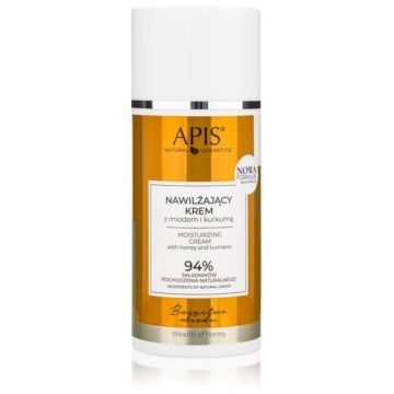 Apis Natural Cosmetics Wealth Of Honey cremă hidratantă pentru ten uscat și sensibil