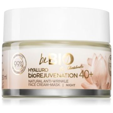 beBIO Ewa Chodakowska Hyaluro Bio Rejuvenation 40+ Crema de noapte hidratanta anti-rid
