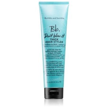 Bumble and bumble Don't Blow It Thick (H)air Styler tratament de hidratare fara clatire pentru par aspru.