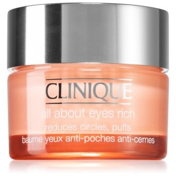 Clinique All About Eyes™ Rich crema de ochi hidratanta împotriva ridurilor și a cearcănelor întunecate