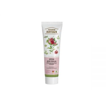 Crema Faciala Vitaminizanta Rejuvenanta cu Aronia si Ceara de Trandafir Zelenaya Apteka, 100ml