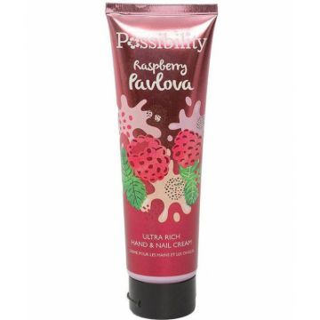 Crema pentru maini si cuticule cu Zmeura si Prajitura Pavlova, Possibility Ultra Rich, 120 ml