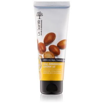 Dr. Santé Argan crema ce ofera elasticitatea pielii mainilor cu ulei de argan