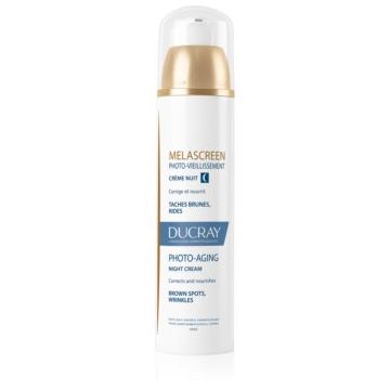 Ducray Melascreen crema de noapte nutritiva impotriva petelor pigmentate si a ridurilor