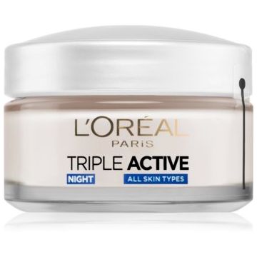 L’Oréal Paris Triple Active Night crema de noapte hidratanta pentru toate tipurile de ten