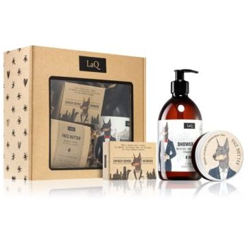 LaQ Doberman set cadou pentru look perfect pentru bărbați