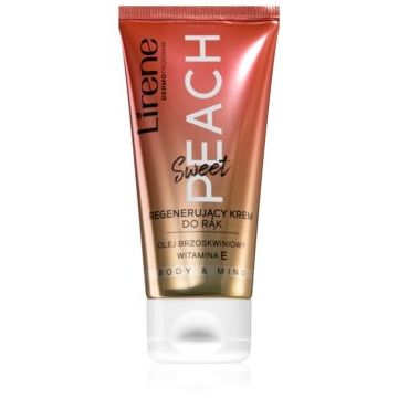 Lirene Hand Care Sweet Peach Cremă de mâini regeneratoare